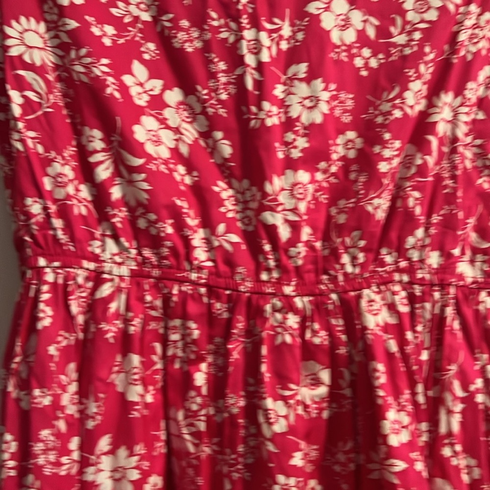 Pink with white flower dress - Picture 2 of 4
